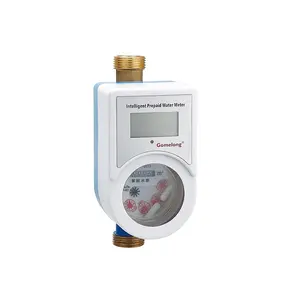 Prepaid Water Meter for Household Using with Free Fittings 360 Mechanical Rotary Pointer Counter Water Measuring Meter