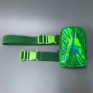 Nouveau design 3 en 1 PU sac de cuisse étanche multifonctionnel vert sac de taille avec bretelles réglables sac de téléphone de sport Portable - Product Image 6