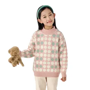 मध्य विद्यालय में लड़कियों के लिए बच्चों 2023 कपड़े शरद ऋतु में लड़कियों के लिए नए फैशनेबल स्वेटर