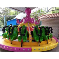 La Chine Rotary Amusement Park Ride Fournisseur Attraction Manege Carrousel Platine Danse Octopus Rides