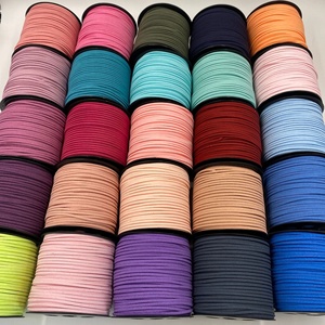 Bán Buôn 2.5Mm Phẳng Giả Da Lộn Bện Dây Nhung Dây Da Sợi Dây Làm Bằng Tay Chủ Đề Chuỗi Đối Với Trang Sức Vòng Đeo Tay Vòng Cổ Keychain - Product Image 2