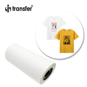 <span class=keywords><strong>Film</strong></span> PET DTF en rouleau de haute qualité 30cm x 100m <span class=keywords><strong>Film</strong></span> d'impression par transfert de chaleur <span class=keywords><strong>Film</strong></span> de transfert DTF à pelage chaud/froid pour impression d'imprimante DTF - Product Image 4