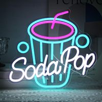 Milk Shake Cafe Led Enseigne Au Néon Personnalisé Fabricant PAS de quantité minimale de commande Dropshipping Enseigne Au Néon Logo Personnalisé Boutique Publicité Logo Enseigne