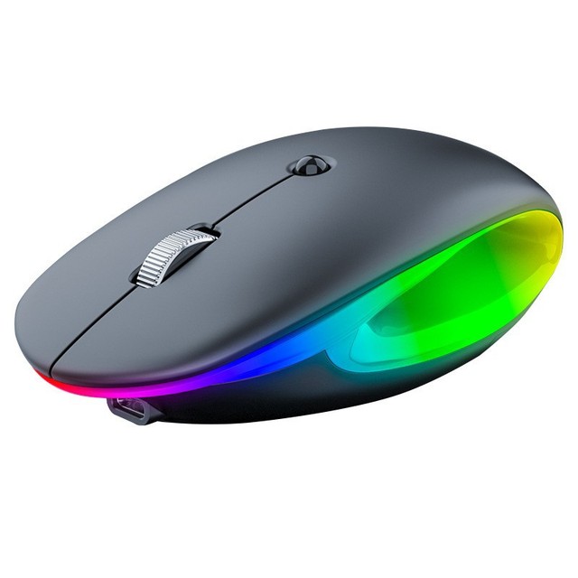 Hot Sale 2.4G+BT Dual Mode Rechargeable Vertical Optical Gaming Mouse 2400DPI 4 Button Comfortable Ergonomic Design for Right
