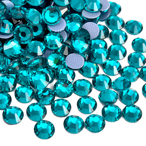 คริสตัลแก้วสีธรรมดาขายส่ง Blinginbox  คริสตัลติดเสื้อผ้าแบบหลังแบนขายส่ง - Product Image 2