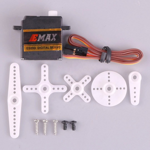 Servo Digitale EMAX ES09D con Doppio Cuscinetto 4.8-6V PVC per Droni da Corsa RC - Product Image 3