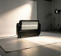 Moving Head Stroboskop-Licht 864 RGB-LEDs Bühnen-Blitzleiste 96 Weiße LEDs DMX512 Wash-Farbeffekt DJ Disco 12-Sektionen-Steuerung