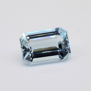 Piedra preciosa aguamarina natural 9,00 Cts Octagon Cut AA + Blue Anabiya Gems Africa Origin para la fabricación de joyas - Product Image 5