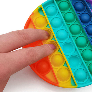 Carte de <span class=keywords><strong>Bingo</strong></span> en caoutchouc de Silicone, Push it Popit <span class=keywords><strong>Pop</strong></span> Bubble Fidget pas besoin de puces, des couleurs et des formes personnalisées sont disponibles - Product Image 5