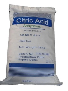Agente Edulcorante de Ácido Cítrico Ensign/Seven Star, Ácido Cítrico de Grado Alimenticio Anhidro/Monohidratado, Muestras Gratuitas de Ácido Cítrico - Product Image 5
