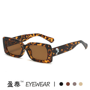 Yingtai Eyewear <b>Square</b> <b>Sunglasses</b> UV400 PC Frame Unisex Fashion Sunshades - Product Image 4
