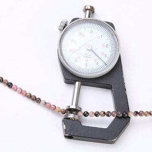 Cuentas de Piedra Lunar Arcoíris en Venta 2465, Tamaño Personalizable, Gemas Azules Pulimentadas con Material Mineral de Coral Ágata, Altura de 3mm-8mm - Product Image 2