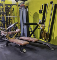 Équipement de gymnastique commerciale réglable agenouillé hanche poussée formateur broche charge jambe presse Extension Machine Master Gluteus Plus