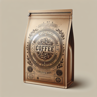 Sachet Mylar Doypack 3OZ Vide Refermable Imprimé Personnalisé et Recyclable pour Emballage de Café, Bonbons et Thé