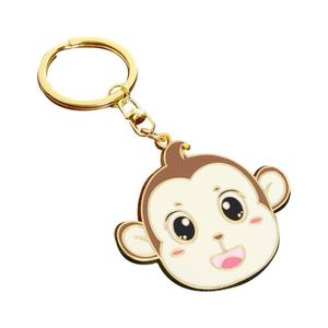 Design Custom Cartoon Metal Keychain Creative Gifts Cute Schoolbag Pendants - Product Image 2