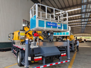 Novas tendências 28M 30M puro caminhão elétrico montado guindaste aéreo hidráulico homem elevador cesta caminhão para KSA - Product Image 2