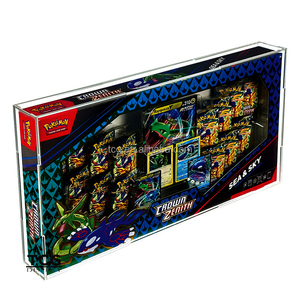 Boîte de collection TCG Premium avec protection UV transparente pour cartes Pokémon TCG Scarlet & Violet 151 Blooming Waters, en acrylique premium - Product Image 3