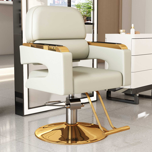 Fauteuil de barbier professionnel robuste pour salon de coiffure africain Petite commande Bienvenue Expédition sous 3 jours - Product Image 2