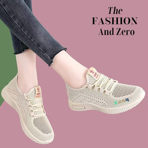 2025 nouvelles femmes vieux Pékin Style chaussures en tissu semelle souple maman-amical respirant à la mode décontracté semelle unique chaussures de marche - Product Image 2