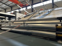 Machine à plastifier la flûte automatique avancée à 5 plis pour la fabrication de carton ondulé Machine à plastifier la flûte à grande vitesse