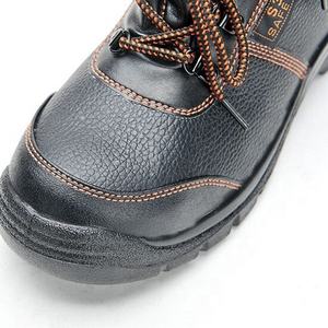 Mens चमड़े का काम सुरक्षा जूते - Product Image 5