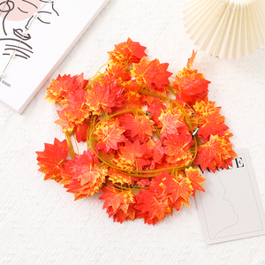 Guirlande suspendue rotin Simulation plante feuilles mur mariage cour décoration verdure artificielle lierre vigne - Product Image 3