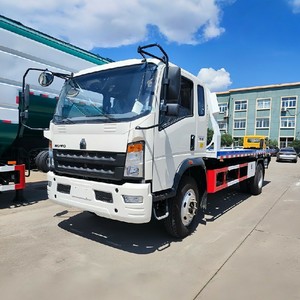 Camion de dépannage à plateau inclinable HOWO 4 tonnes 5T le plus vendu pour le dépannage de véhicules à vendre - Product Image 1
