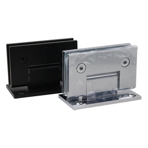 Matériel de <span class=keywords><strong>douche</strong></span> SS304 316 laiton en alliage de zinc carré charnière de <span class=keywords><strong>douche</strong></span> verre à mur à verre pour salle de bain - Product Image 5