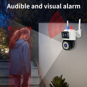 Caméra Wifi Q928, caméra espion et <span class=keywords><strong>webcam</strong></span> 180° °   Surveillance panoramique, détection de mouvement, connexion filaire, intérieur/extérieur - Product Image 6