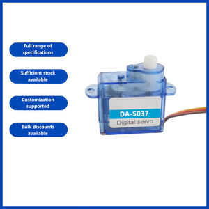 NS037 3.7G ไมโครดิจิตอลเซอร์โว ยางกันกระแทก เฟืองโลหะ น้ำหนักเบา สำหรับรถบังคับวิทยุ โดรนปีกตรึง เครื่องบินแบบท่อลม หุ่นยนต์ รถบังคับวิทยุ - Product Image 4