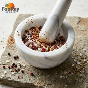 Mélange d'assaisonnement piquant et anesthésiant de poivre de Sichuan premium en poudre, torréfié, pour barbecue et trempettes - Product Image 1