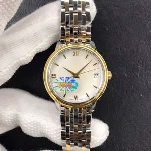 นาฬิกาจักรกลหรูคุณภาพสูงรุ่นใหม่สำหรับผู้ชาย นาฬิกาแฟชั่นกันน้ำพร้อมปฏิทิน รุ่น 9015 ระบบจักรกล Omegaes - Product Image 4