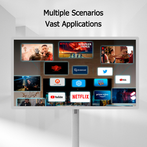 Televisor Inteligente Portátil Full HD de 32 Pulgadas, Pantalla Táctil Grande, con Base Giratoria, Android 8+128GB, Cámara Follow <span class=keywords><strong>Me</strong></span> - Product Image 5