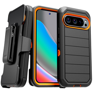 Funda Protectora Resistente y Robusta para Google <span class=keywords><strong>Pixel</strong></span> 9/10/<span class=keywords><strong>11</strong></span> con Clip para Cinturón, Funda Antigolpes para Teléfono Móvil - Product Image 1