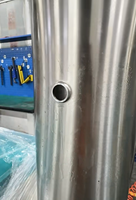 Machine de découpe et de flangage entièrement automatique pour colliers de tuyaux en acier inoxydable de 8 pouces, avec moteur, pour le refroidissement liquide des serveurs IA de centres de données