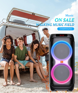 Zqs8280 Karaoke Có Thể Sạc Lại Bluetooth J Bl Loa Di Động Không Dây Ngoài Trời Hoạt Động DJ Bên Hộp Loa 8 Inch Hệ Thống Âm Thanh - Product Image 5