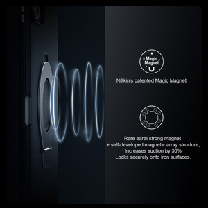 Étui magnétique pour iPad Air <span class=keywords><strong>11</strong></span> 2024, étui pliable <span class=keywords><strong>NILLKIN</strong></span> <span class=keywords><strong>CamShield</strong></span> <span class=keywords><strong>Pro</strong></span> Slide, étui de protection TPU + PC avec fente pour stylo - Product Image 2