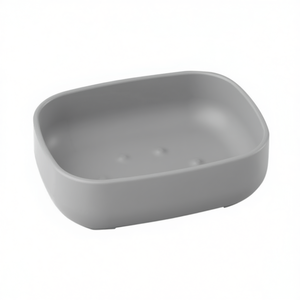 Porte-savon Pod 11,5 x 9 x 3 cm noir pour salle de bain - Product Image 3