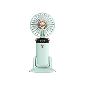 USB Mini Handventilator Tragbarer Kleiner Aufladbarer Lüfter Mini Leiser Aufladbarer Tischventilator für Wohnheim Büro Studentengeschenke Lange Akkulaufzeit - Product Image 1