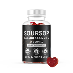人気沸騰中の砂糖不使用グルテンフリービーガンサワーソップ葉サワーソップフルーツグミ非遺伝子組み換えサワーソップエキスグラビオラサプリメント - Product Image 5