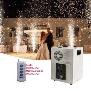 Fuente giratoria de <span class=keywords><strong>fuegos</strong></span> <span class=keywords><strong>artificiales</strong></span> para eventos, máquina brillante giratoria para decoraciones de boda, precio chino, venta al por mayor - Product Image 6