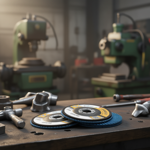 Disque à lamelles Fervi Grindflex Classic 115 mm sans fer pour le meulage du métal - Product Image 2