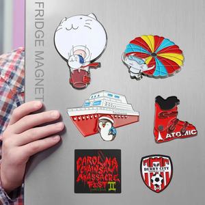 Imán de Refrigerador Personalizado con Diseño 3D de Ciudad o País, Logotipo Personalizado, Aleación de Zinc, Metal Esmaltado, Imán Epóxico - Product Image 3