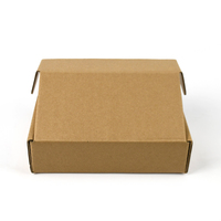 Boîtes d'expédition en kraft de qualité supérieure pour la livraison de vêtements et de chaussures, boîtes d'expédition personnalisées en carton ondulé imprimées en couleur