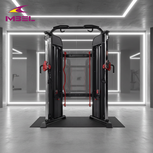 Máquina de fuerza multifuncional P-FTS-B 2026 con poleas dobles ajustables, crossover de cable y máquina Smith en oferta - Product Image 1