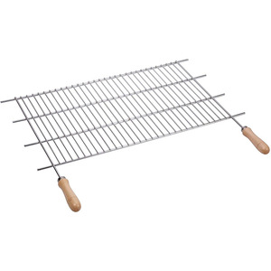Grille de cuisson multifonctionnelle en acier inoxydable <span class=keywords><strong>pour</strong></span> barbecue Motif rond Accessoire au charbon de bois Support de cheminée <span class=keywords><strong>pour</strong></span> feu de camp - Product Image 6
