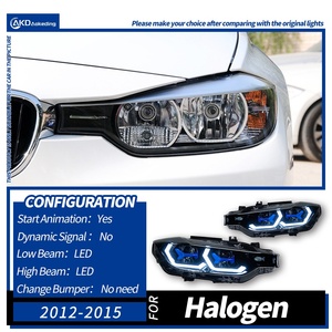 For F30 F35 <b>LED</b> <b>Headlight</b> & Turn Signal Light 12-19 Special Blue Spoon Lens New Condition 6000k Color Temperature for 320i 3 12v - Product Image 6