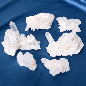 Wholesale Natural Raw <b>Crystal</b> <b>Clusters</b> Irregular Rough Clear Quartz <b>Cluster</b> for Healing Decoration - Product Image 2