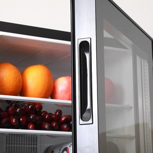 Mini-réfrigérateur d'hôtel compact de 30 litres avec porte vitrée, à contrôle thermostatique, d'occasion, avec compresseur-congélateur - Product Image 4