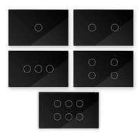 Interrupteur intelligent Wi-Fi Tuya avec prise neutre standard US 1/2/3/4/6 voies, compatible Alexa, contrôle vocal via application